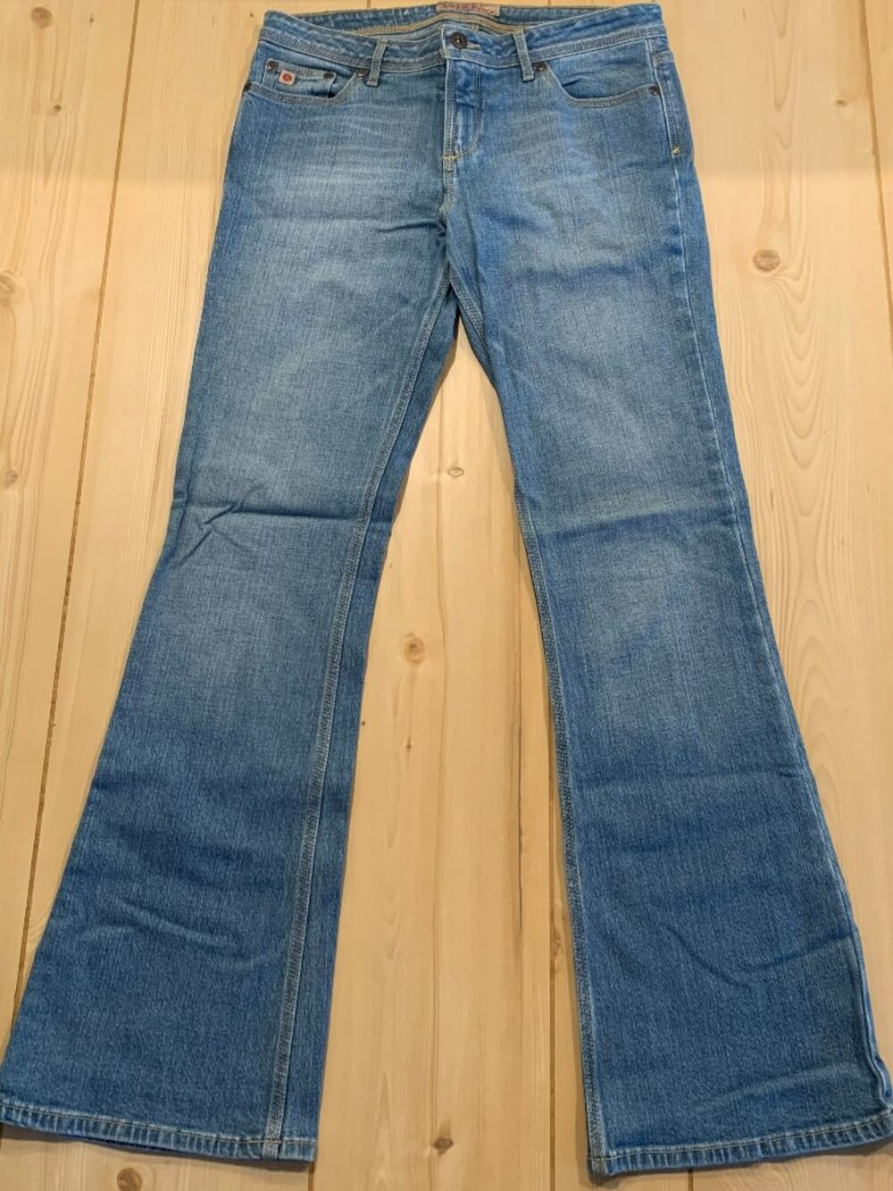 Vintage Y2K 2000s Paris Blues Denim Flared Jeans Women's Size 9